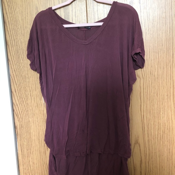 BRANDY MELVILLE PURPLE/MAROON TOP - Picture 1 of 1
